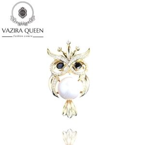 VQ Owl Brooch